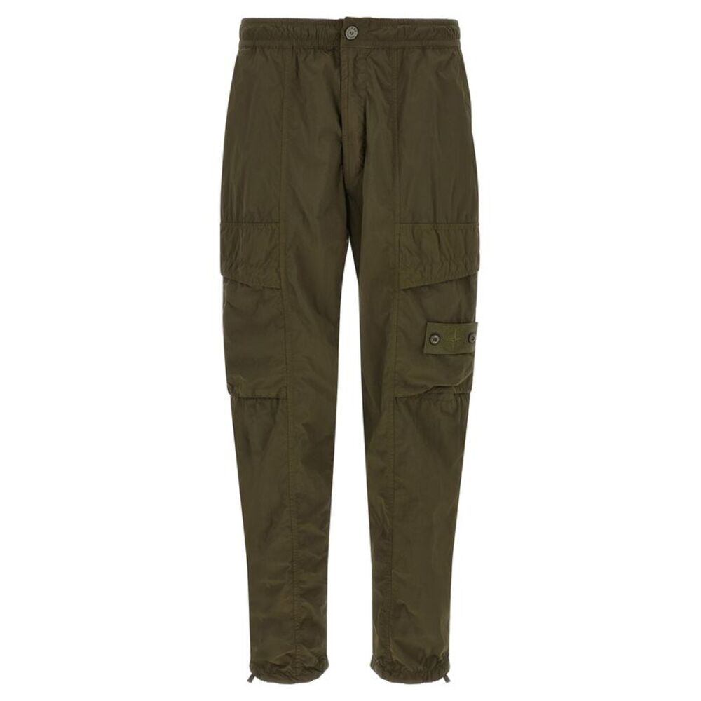 Stone Island Bicolor Polyamide Cargo Men's Pants